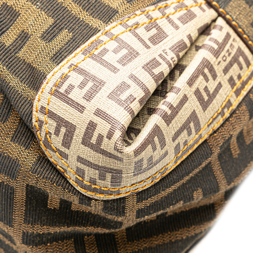 Pre-Loved Fendi Large Zucca Canvas Mixed Media Tote - Picture 8 of 10